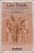 cover Give Thanks SATB choral sheet music cover